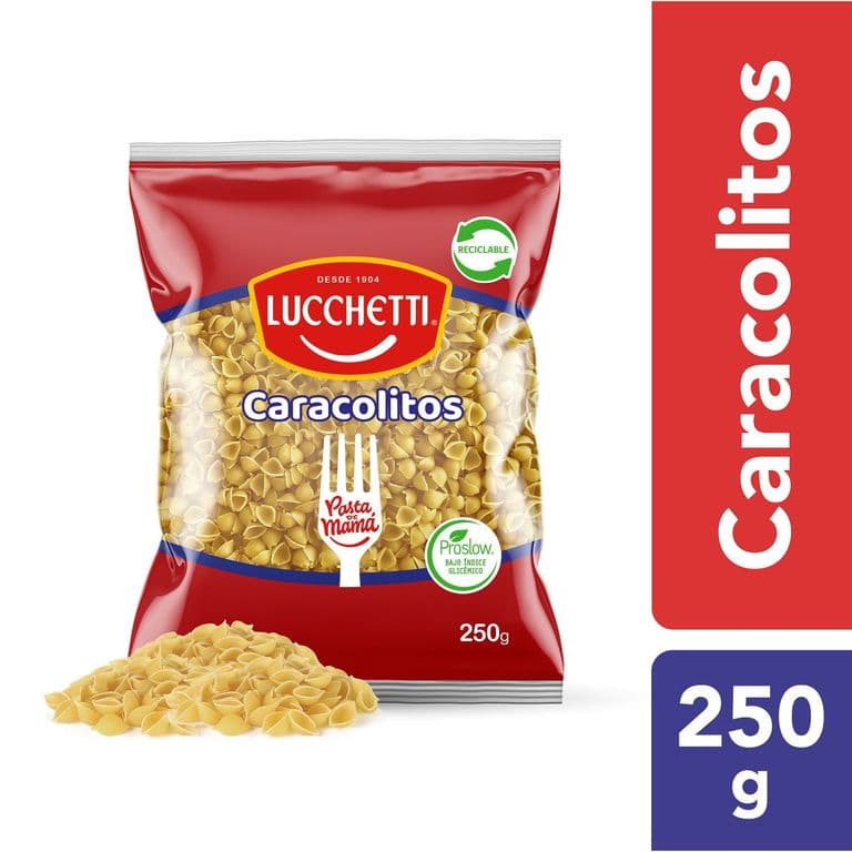 FIDEO PASTINA CARACOLITOS 35 250 GRS. L