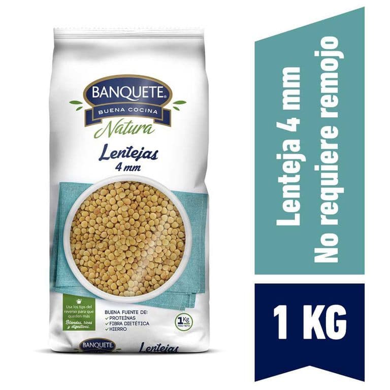 LENTEJAS 4 MM. 1 KL. BANQUETE
