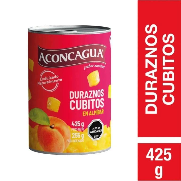 Duraznos Aconcagua en Trocitos 255 g drenado