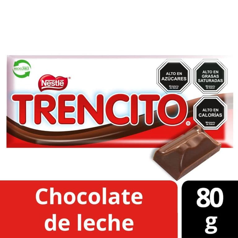 Chocolate de Leche Trencito 80 g