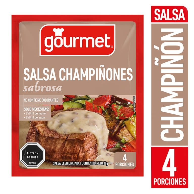 Salsa de Champiñones Gourmet Sobre 30 g