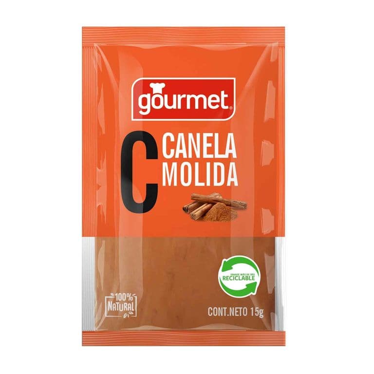 Canela Molida Gourmet Sobre 15 g