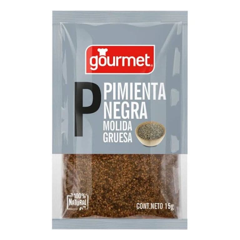Pimienta Negra Molida Gruesa