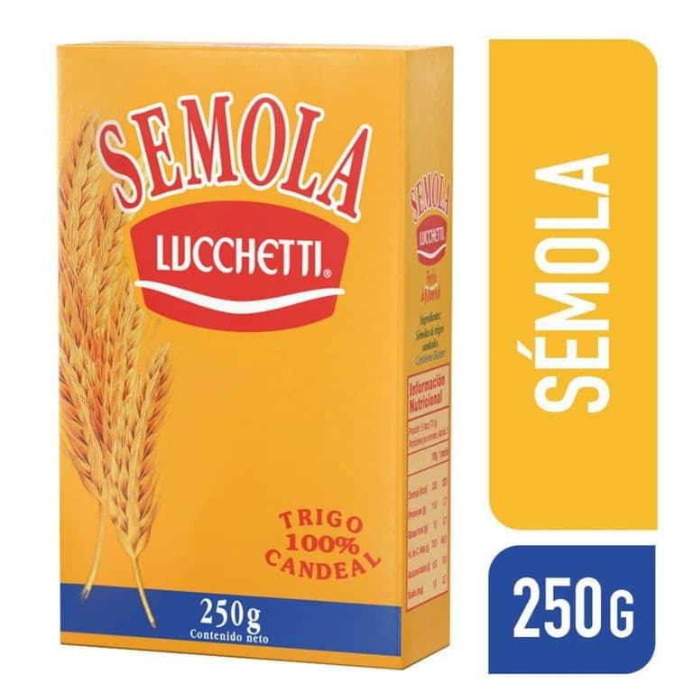 Sémola 100% Trigo Lucchetti 250 g