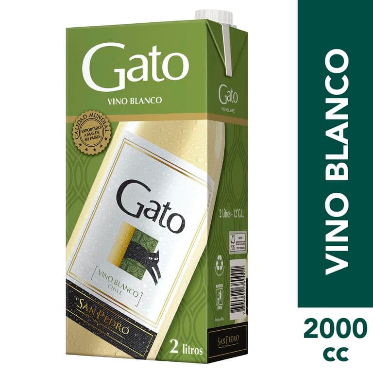 Vino Blanco Blanco Cartón