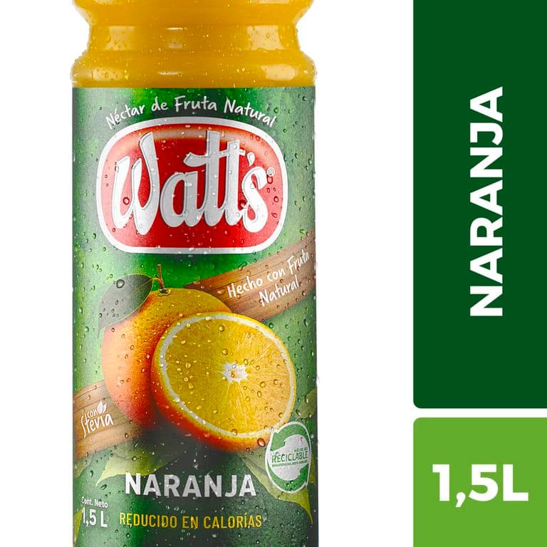 Néctar de Naranja Watts 1.5 L