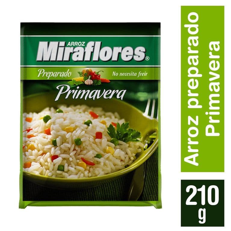 Arroz Preparado Miraflores Primavera