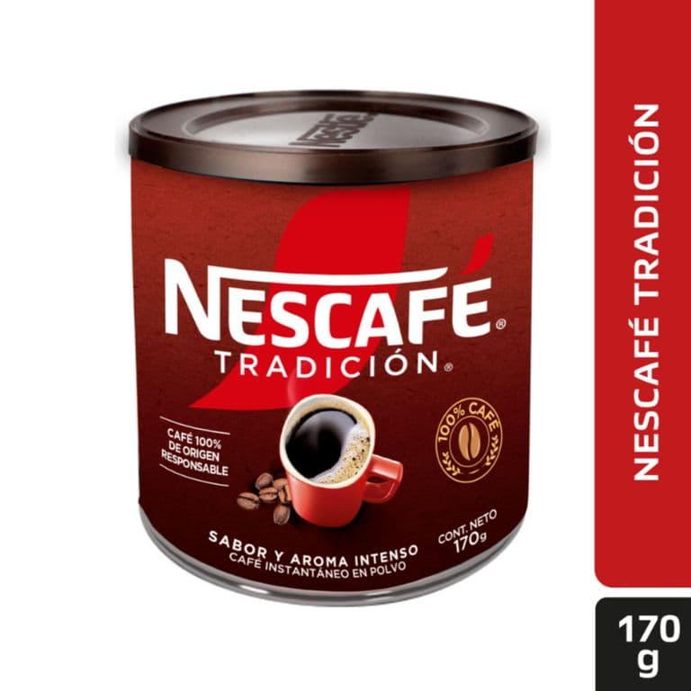 Café Instantáneo Nescafé Tradición Tarro 170 g