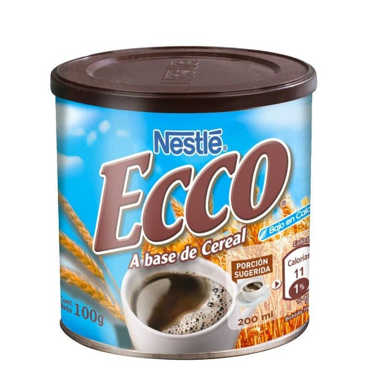 Bebida a Base de Cebada Ecco Instantáneo Tarro, 100 gr
