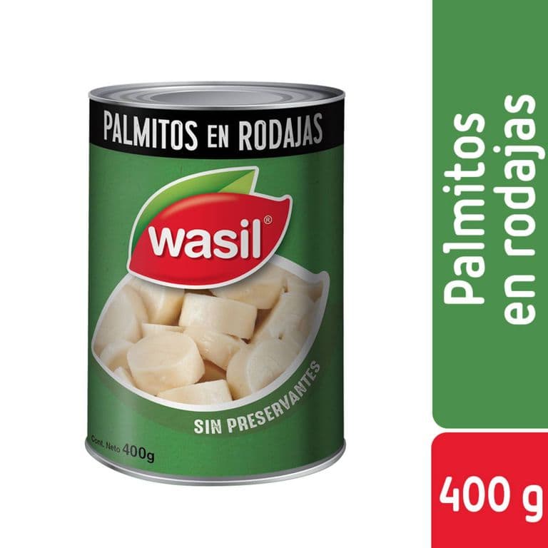 Rodajas de Palmitos Wasil 400 g