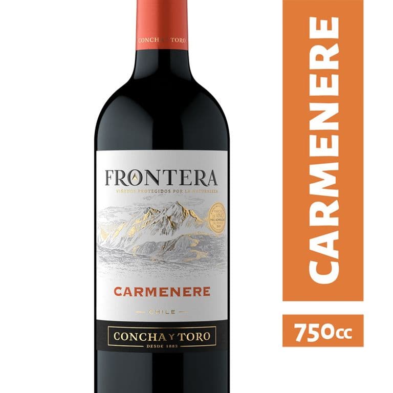 Vino Frontera Carmenere 750 cc