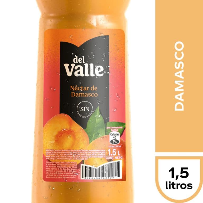 Néctar del Valle Damasco 1.5 L