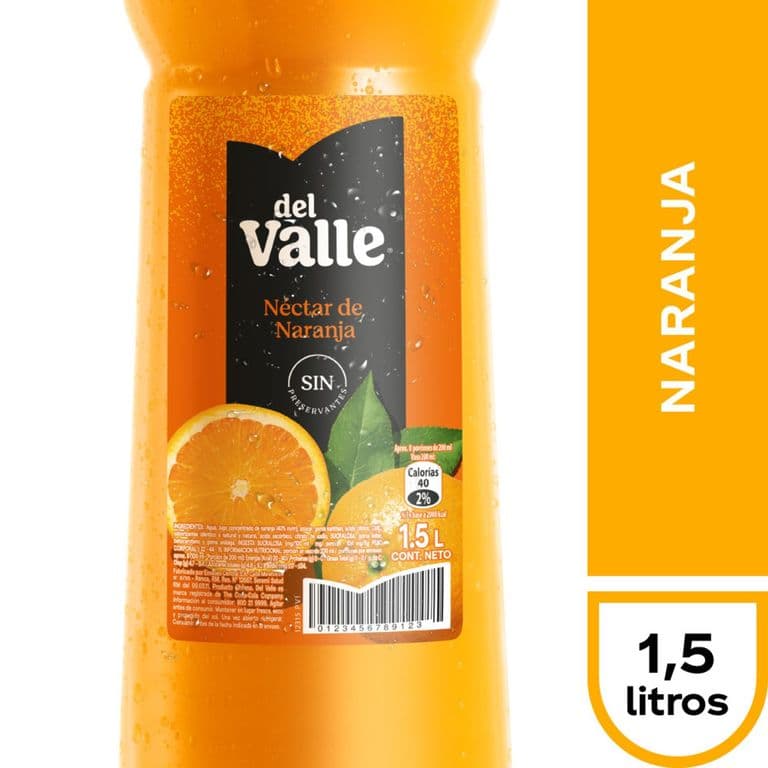 Néctar del Valle Naranja 1.5 L