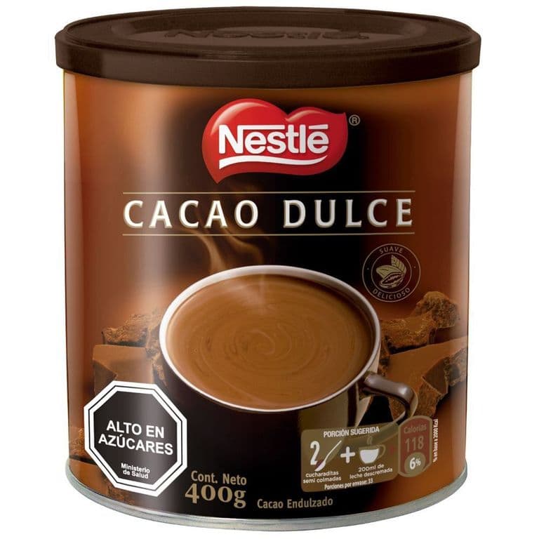 Cacao Dulce en Polvo Lata Nestle 400 g