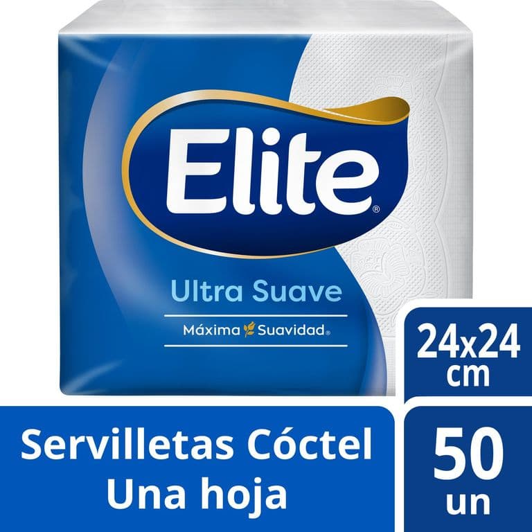 Servilletas de Papel Coctel Blanca
