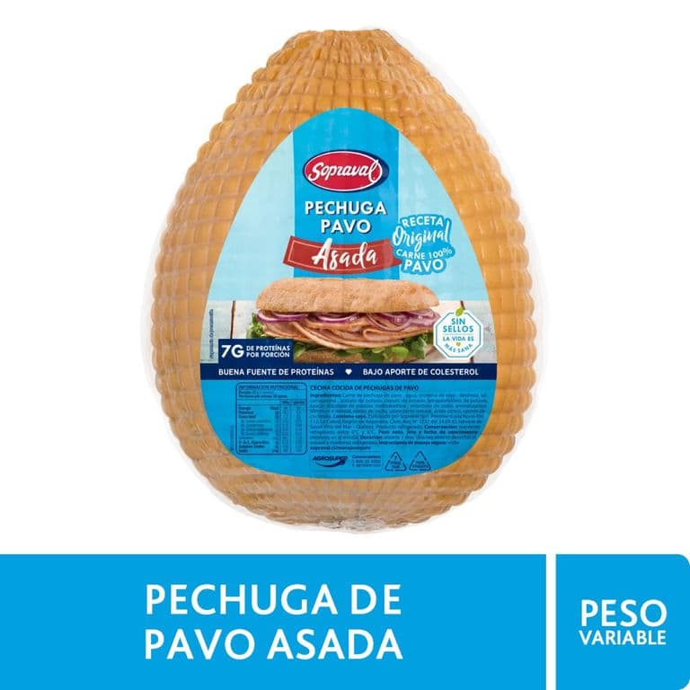 Pechuga Pavo Asada Sopraval a Granel