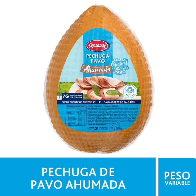 Pechuga Pavo Ahumada Sopraval a Granel