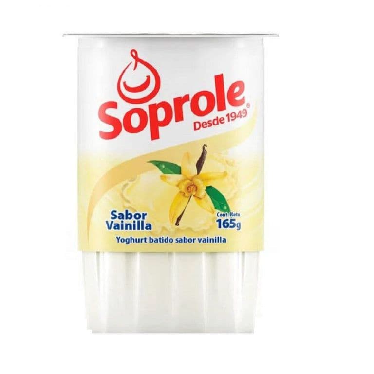Yogurt Batido Soprole Vainilla 165 g
