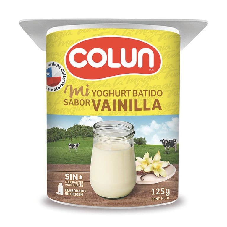Yogurt Batido Colun Vainilla 125 g