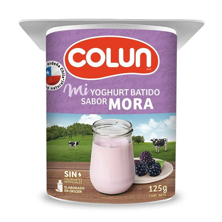 Yogurt Batido Colun Mora 125 g
