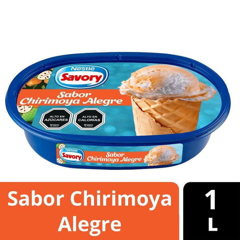 HELADO CHIRIMOYA ALEGRE 1 LT..