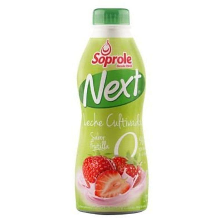 Leche Cultivada Light Sabor Frutilla