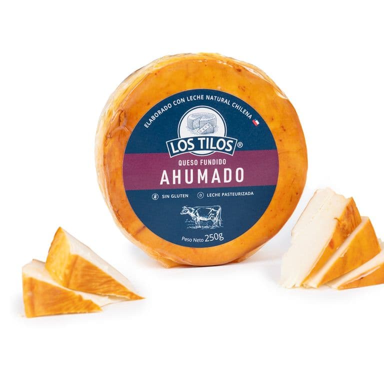 Queso Ahumado Los Tilos Envasado Trozo 250 g