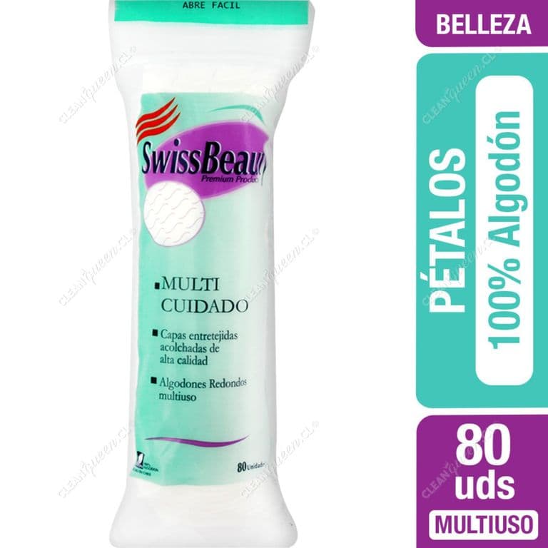 Pétalos Desmaquillantes SwissBeauty 80 Un