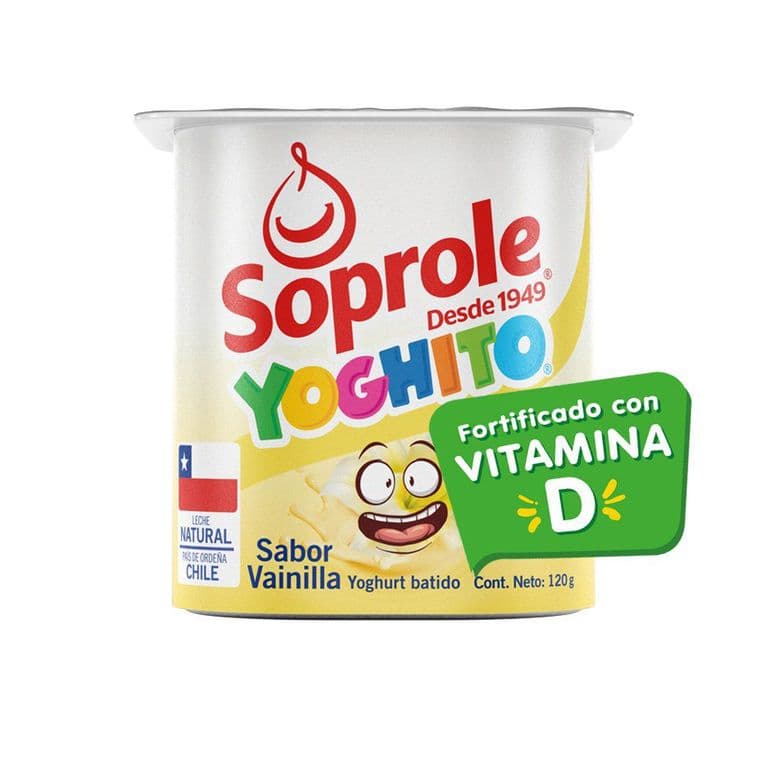 Yogurt Batido Soprole Vainilla 120 g
