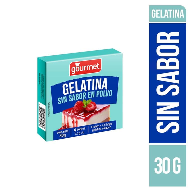 Gelatina Sin Sabor