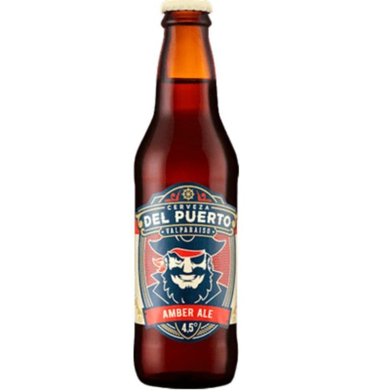 Cerveza Del Puerto Amber Ale 4.5° 330 cc
