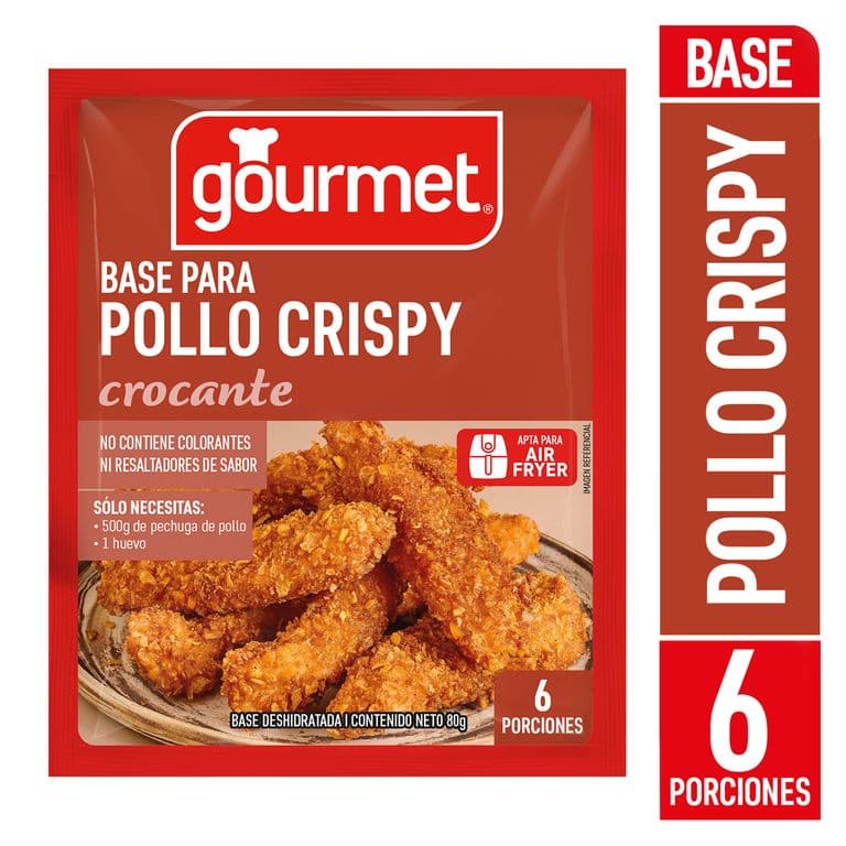 Base para Preparar Gourmet Pollo Crispy 80 g