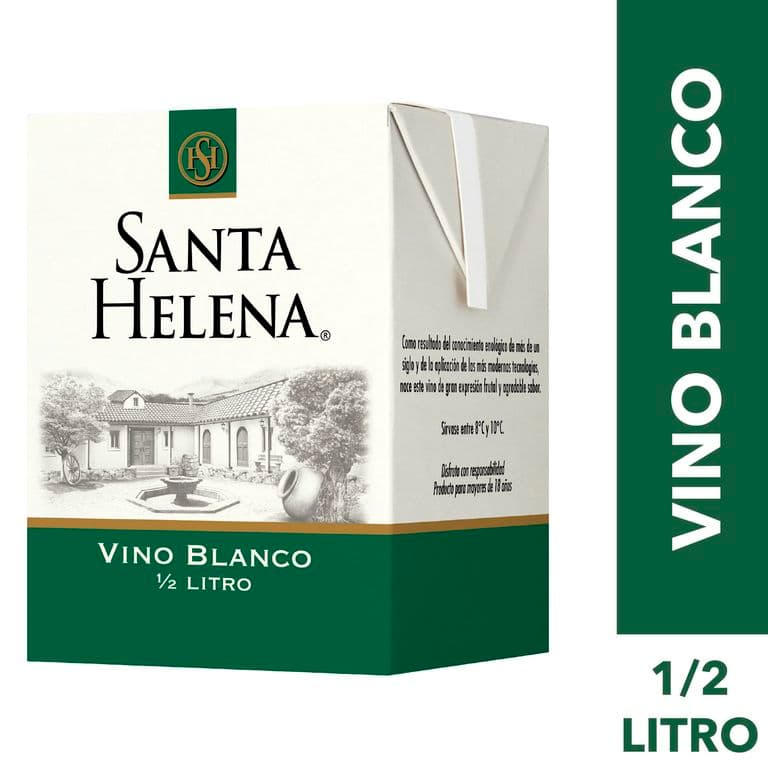 Vino Santa Helena Blanco Caja 500 cc