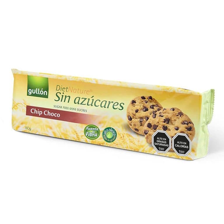 Galletas Con Chips De Chocolate Sin Azúcar