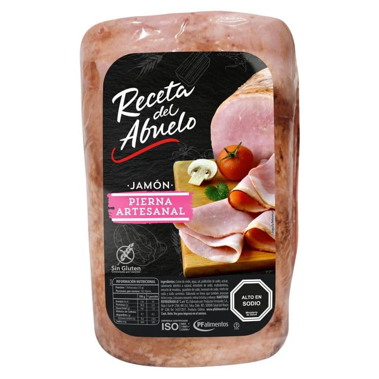 Jamón Pierna Artesanal Grado 1 Receta del Abuelo a Granel