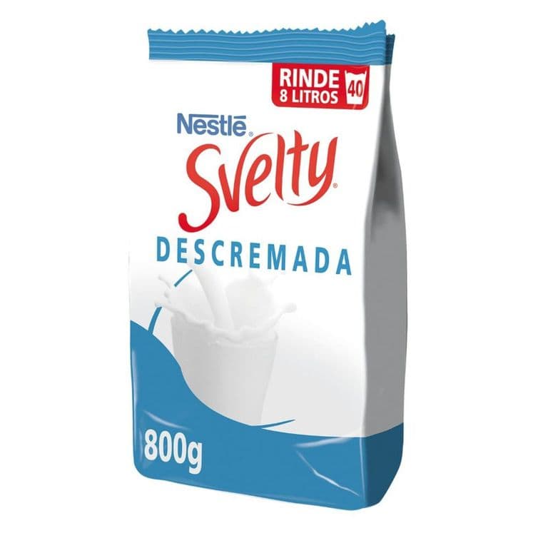 Leche En Polvo Svelty Move + Descremada Bolsa
