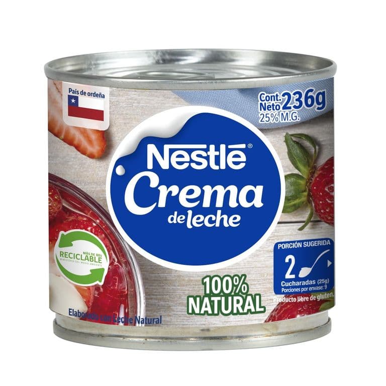 Crema de Leche Nestle Lata 236 g
