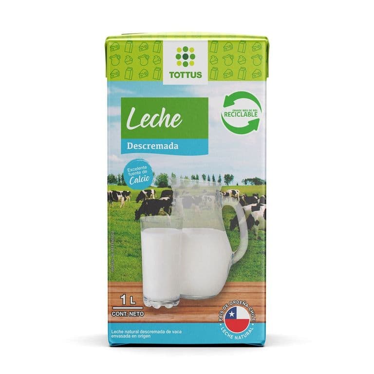 Leche Descremada Natural