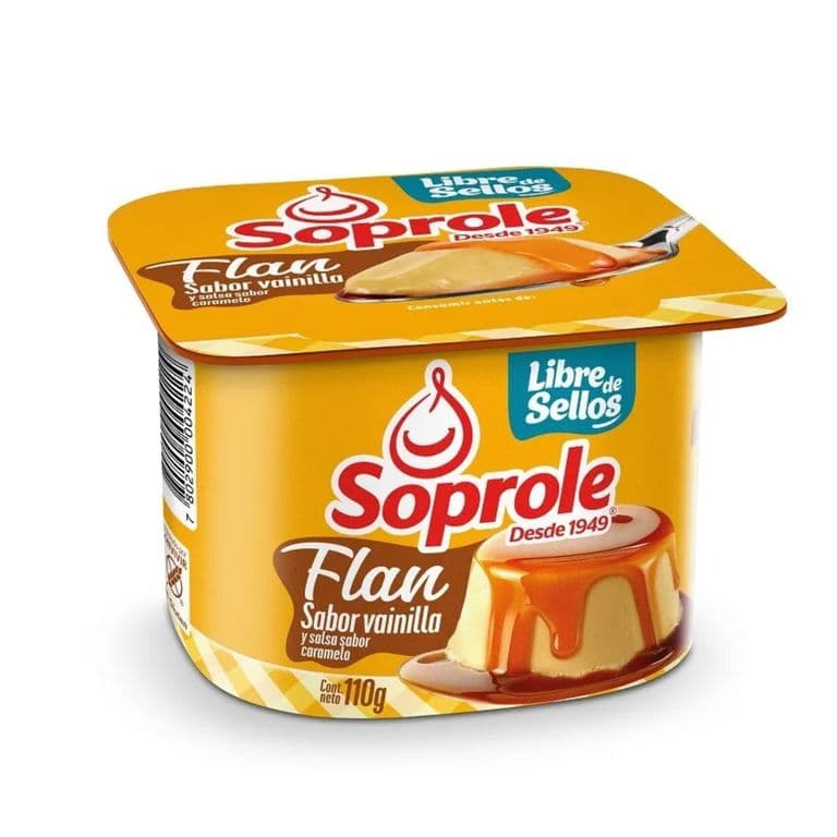 Flan Soprole Vainilla 110 g