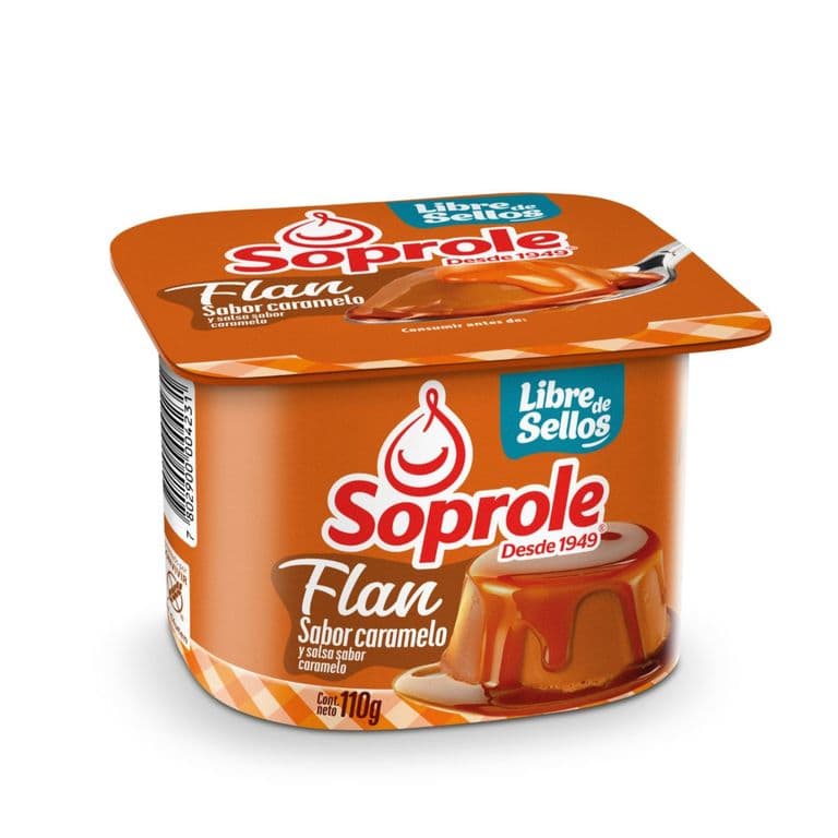 Flan Soprole Caramelo 110 g