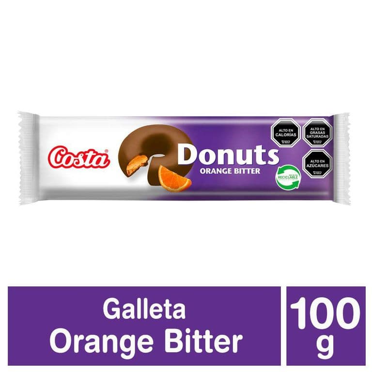 Galleta Donuts Orange Bitter