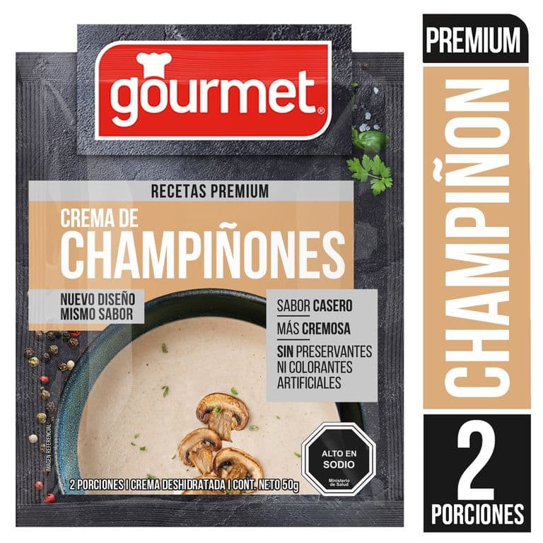 Crema Champiñones Premium