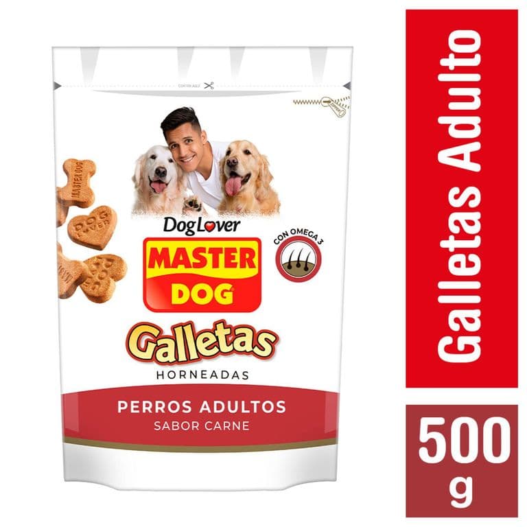 Galletas para Perro Adulto Sabor Carne 500 g