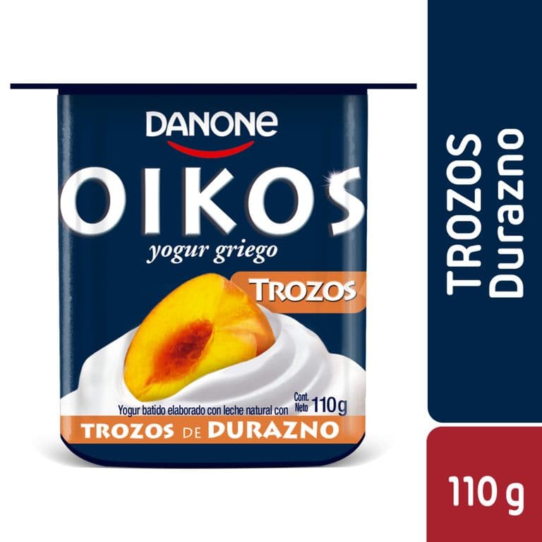 Yogurt Griego Danone Oikos Durazno 110 g