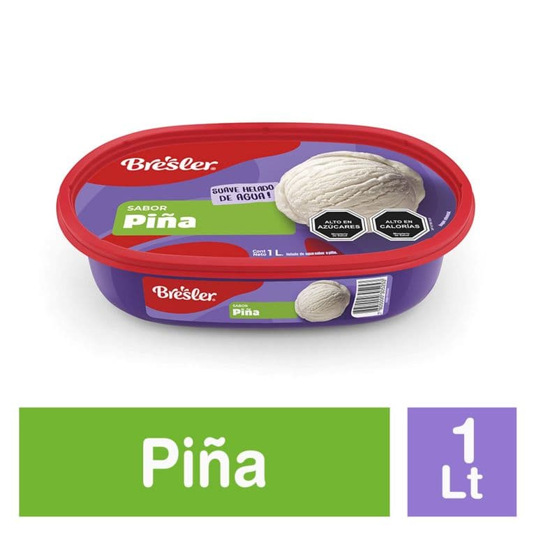 Helado Bresler Piña Cassata 1 L