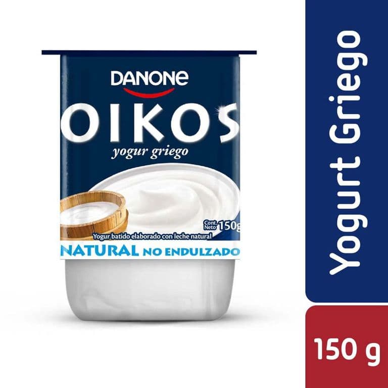 Yogurt Griego Danone Oikos Natural Sin Endulzar 150 g
