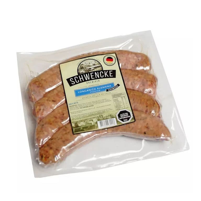 Longaniza Alemana Ahumada Schwencke 500 g