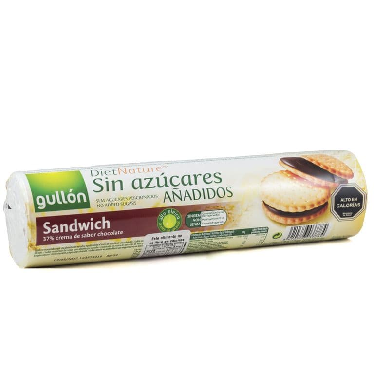 Galleta Gullon Sandwich Sin Azúcar Diet Nature 250 g