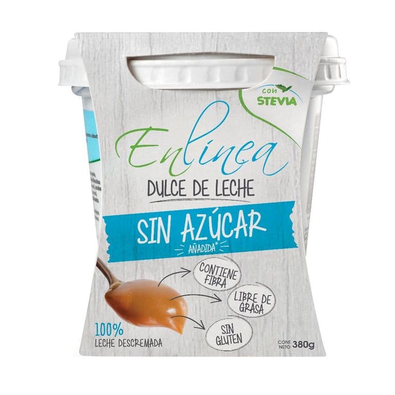 Dulce de Leche En Línea Sin Azúcar 380 g