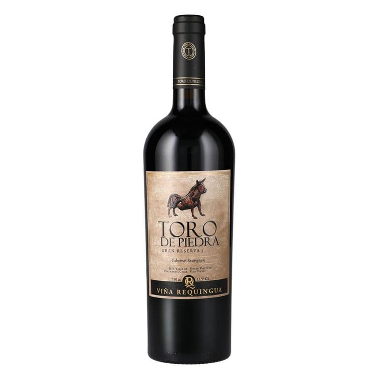 Vino Cabernet Sauvignon Toro de Piedra Reserva 14° 750 cc